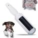 Pet Hair Remover Roller Worve Reusable Animal Hair Removal Brush for Dogs and Cats Self Clean Pet Fur from Carpet Furniture Bedding Sofa Rugs Laundry and Clothes White