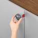 Reer 71081 Cabinet Lock for Double Doors - Swabian Child Safety Expert - Grey - 1 Piece (1 Pack) - Secure Your Home Today - Buy Online on GoSupps.com