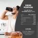Best Body Nutrition Gourmet Pro Protein Shake - Cinnamon Roll | 4-Component Protein: Caseinate Whey Concentrate Whey Isolate & Egg Protein | 500g Can (1 Pack) - International Shipping Available - Buy Online on GoSupps.com