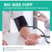 Buy Blood Pressure Monitor - Upper Arm BP Machine for Home Use | 2x120 Memory Adjustable Cuff Large Display & Backlight - Buy Online on GoSupps.com