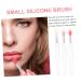 Buy 6pcs Professional Lip Brush Set - Silicone Makeup Lip Liner & Eye Shadow Applicator - Perfect for Stunning Lip Makeup & Nail Art - Fast International Shipping - Buy Online on GoSupps.com