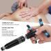 Professional Manual Spine Activator - Stainless Steel Chiropractic Adjustment Tool for Effective Back Massage (Black) | International Shipping Available - Buy Online on GoSupps.com