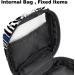 Menstruation Pad Bag with Zipper - Stylish Women's Napkin & Tampon Organizer (Black Royal Tiger) - Buy Online on GoSupps.com