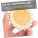 POPETPOP Nail Display Board Makeup Gadgets Nail Showing Holder Nail Mixing Manicure Display Board Nail Drawing Plates Golden Nail Holder Nail Art Christmas Zinc Alloy Color Plate Nail Piece 7.9X7.9X1.2CM Golden - Buy Online on GoSupps.com