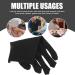 Milists 12 Pairs Black Cotton Gloves for Cosmetic Moisturizing & Jewelry Inspections - Size L Thicken - Buy Online on GoSupps.com