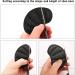 6 Pairs Self-Adhesive Heel Grips & Liners - Anti-Slip Cushion Inserts for Loose Shoes - Black, Men, Women - Buy Online on GoSupps.com