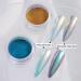 Chrome Nail Powder - 4 Colors Chameleon Mirror Effect with 3D Sculpting Gel | Iridescent Gold Pink Blue Nail Glitters for Stunning Nail Art - Buy Online on GoSupps.com