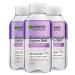 Garnier Garnier Skin Active Eye Makeup Remover Express 2-in-1 Removes Makeup Waterproof Fortifies Lashes Delicate Formula with Natural Origin Arginine - 3 x 125ml Bottles