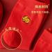 Chinese New Year Red Cotton Lucky Socks 4 Pairs - Spring Festival Gift for Men and Women | Size 36-44 Red-9 - Buy Online on GoSupps.com