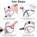 30 Pieces Eyelash Curler Replacement Pad Eyelash Curler Adhesive Strip Eyelash Curler Replacement Kit Makeup Tool for Universal Eyelash Curler with Clear Storage Case (Pink) - Buy Online on GoSupps.com