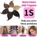 GULALUUK Real Human Hair Topper 10inch Natural Black - 120 Density Swiss Lace Base | UK Hair Pieces for Women - Buy Online on GoSupps.com