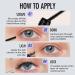 Beyelian C Curl Cluster Eyelashes - 48 PCs 0.07mm 16mm Individual DIY Extensions | Super Thin Black Band - Buy Online on GoSupps.com