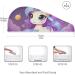 Super Absorbent Stars Purple Unicorn Hair Towel 2 Pack | Quick Dry Hair Turbans for Women & Girls | Perfect Hair Drying Accessories - Buy Online on GoSupps.com