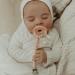Lulababe Stage I Ballet Slippers + Sugar Swizzle Pacifier and Clip Set - 2 Pacifiers + 1 Clip - Soft Silicone Matching Holder for Infant Boys and Girls - Buy Online on GoSupps.com