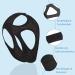 Adjustable Anti-Snoring Chin Strap with Breathable Design - Nose Clip Included - For Men and Women - Buy Online on GoSupps.com