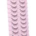 wiwoseo False Eyelashes Japanese Styles Spiky Lashes Cosplay Natural Wispy Fluffy Lashes 3D Effect 16MM False Eyelashes 10 Pairs Pack A-14MM