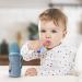CHILLAX Fruit Feeder Pacifier Teether Toys - Set of 2 | Non-BPA Silicone Teethers for Babies | Easy-to-Grip & Dishwasher-Safe | Ideal for Infants 6+ Months | 4.15x2.03 - Buy Online on GoSupps.com