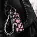 FKELYI Black Leopard Print Chapstick Holder Keychain - Portable Lip Balm Sleeve Pouch for Travel - Buy Online on GoSupps.com