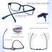 CARA 2 Pack Progressive Multifocus Reading Glasses | Blue Light Blocking Computer Readers | Flexible TR90 Frame | Workspace for Near Range (C1 2.00 Diopters) - Buy Online on GoSupps.com