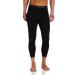 Zensah Recovery Capris - 3/4 Compression Tights for Running, Working Out, Basketball Small-Medium Black