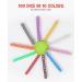 JoyCat 100 16mm 6 Sided Dice Set - Standard Game Dice for Kids and Classroom - 10 Translucent Colors with Storage Bucket - Buy Online on GoSupps.com