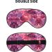 Red Diamond Pattern Unisex Sleeping Eye Mask | Soft Comfortable & Light-Blocking for Perfect Sleep - Buy Online on GoSupps.com