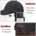 Synthetic Long Curly Wavy Baseball Cap with Hair Brown Black Blonde Women Wig Hats with Hair Wavy Extensions Dark Brown - Buy Online on GoSupps.com