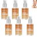 Cr me visage claircissante et claircissante hydratante en profondeur r duit les rides et ridules r duit les imperfections anti- ge lisse et unifie le teint douce et sans danger. (6pcs)
