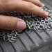 Stainless Steel Chainmail Cleaner for Cast Iron Pans - 8 x 6 - Ideal for Skillets, Pots, Woks, Dutch Ovens - Home and Camping Use - Buy Online on GoSupps.com