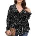 Buy Women's Autumn Sweater - Irregular V-neck Long-Sleeve Top | Sexy Black XL Fashion - Buy Online on GoSupps.com