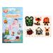 Stickable forehead fever display for quick temperature patch continuous fever temperature monitoring sticker fever display sticker stickable fever indicator cute