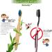 Sumshy 10 Color Bamboo Toothbrush Set - BPA Free, Eco-Friendly, Vegan, Biodegradable & Compostable - Buy Online on GoSupps.com