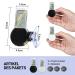 Buy 2-Pack Reptiles Terrarium Thermometer Hygrometer - Digital Waterproof Easy to Read | International Shipping - Buy Online on GoSupps.com