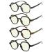 Eyekepper 4-Pack Reading Glasses Blue Light Blocking Small Lens Computer Glasses Readers Women +1.75 Blue Light Blocking-b40-4 Pairs 1.75 x