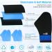 SuzziPad Upgraded Cold Therapy Socks with 6 Gel Packs - Large Hand Ice Pack Wrap for Pain Relief and Neuropathy - Buy Online on GoSupps.com