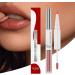 Lip pencil and lipstick set Lip pencil and lip gloss set | Dual-ended lipstick lip pencil for makeup lip gloss Lip pencil - Buy Online on GoSupps.com