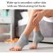 Moisturizing Heel Socks with Soft Gel Lining - Reusable Foot Moisturizer for Dry Cracked Feet - Pack of 2 - Buy Online on GoSupps.com