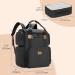 BAFASO Nail Polish Organizer Backpack - Holds 70 Bottles, Nail Lamp, Laptop Sleeve - Black - Buy Online on GoSupps.com