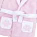 Undercover Lingerie Soft Fleece Hooded Bathrobe for Babies & Toddlers - Pink 18-24 Months - Buy Online on GoSupps.com