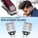 AUDOC Star Blade Replacement For Moser 1400 Lawn Mower | Stainless Steel Adjustable 0.7-3mm Pack of 2 - International Shipping Available - Buy Online on GoSupps.com