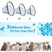 Adjustable Supet Cat Cone M - Protective Recovery Collar for Cats, Puppies, and Rabbits - Anti-Bite, Lick Wound Healing - Neck 7.0-10.0 in - Buy Online on GoSupps.com
