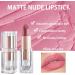 Long Lasting Waterproof Matte Lipstick - Pink Velvet Lip Gloss for Women (#604 Dolce Vita) - Buy Online on GoSupps.com