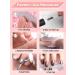 EBANKU 6-in-1 Nail Tips and Glue Gel Kit with 500Pcs Long Coffin Fake Nails - UV LED Nail Lamp, Acrylic Nail Kit for Fast DIY Manicure - Buy Online on GoSupps.com