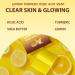 Lemon Turmeric Kojic Acid Soap Kojic Acid & Turmeric Soap for Face and Body Brightening Soap for Dark Spots Acne Lemon Acid for Deep Cleansing & Exfoliating Turmeric Glow Soap Bar 200g - Buy Online on GoSupps.com