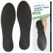 ViveSole Carbon Fiber Insoles for Men & Women (1 Pair) - Shoe Insert for Hallux Rigid Relief Foot Fracture Arthritis - Turf Toe Plate - for Sports Hiking Trekking Basketball 4X-Large