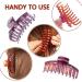 Large Hair Claw Clips 6PCS Set for Women | Colorful Hair Claws for Thick & Fine Hair with Bonus 6Pcs Mini Grips - Buy Online on GoSupps.com