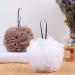 Bath Loofah Shower Sponge Pouf Body Scrubber Exfoliator Set - 6 Pack White Blue Brown - Buy Online on GoSupps.com