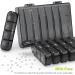 AUVON Weekly Pill Organizer with 7 Daily Large Cases - 4 Times a Day for Fish Oils, Vitamins, Supplements, Medication (Black) - Buy Online on GoSupps.com