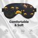 Beautiful Yellow Roses Eye Mask - Soft Elastic & Adjustable Nighttime Comfort for Men & Women | International Shipping - Buy Online on GoSupps.com