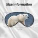 SSIMOO Polar Bear Sleep Mask - Adjustable Breathable Eye Mask for Comfortable Sleep | International Shipping Available - Buy Online on GoSupps.com